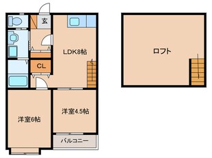 リンデン小笹の物件間取画像